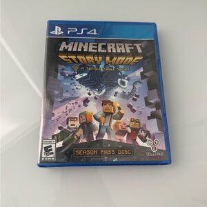 Minecraft Story Mode Season Pass Disc Multicolor PS4 Video Game New in Package